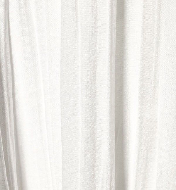 EMMEL REFINES「＜EMMEL REFINES＞EM ランダムプリーツ リボン2WAY ブラウス」|シャツ・ブラウス|