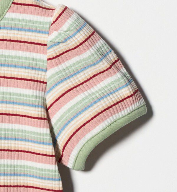 UNITED ARROWS green label relaxing「テレコ マルチボーダー Tシャツ 100cm-160cm」|Tシャツ・カットソー|