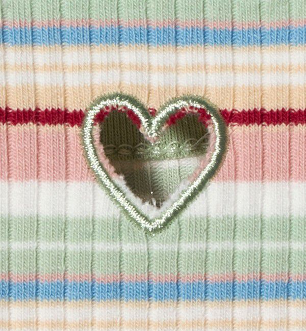 UNITED ARROWS green label relaxing「テレコ マルチボーダー Tシャツ 100cm-160cm」|Tシャツ・カットソー|