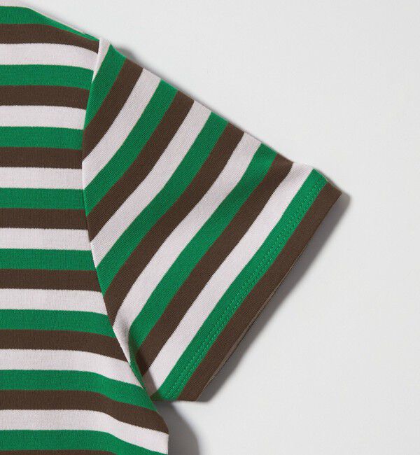 EMMEL REFINES「＜EMMEL REFINES＞EM フライスクルーネック チビTシャツ」|Tシャツ・カットソー|