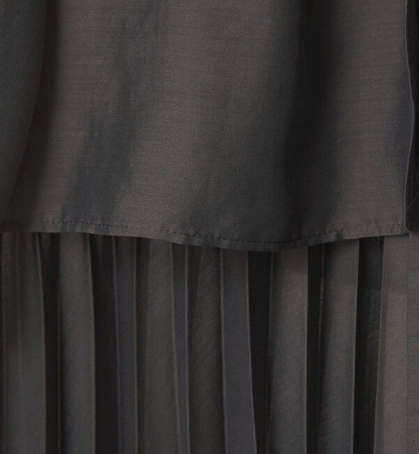 UNITED ARROWS green label relaxing「ヨーク プリーツ ショートスリーブ ブラウス」|シャツ・ブラウス|