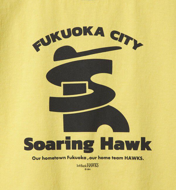 UNITED ARROWS green label relaxing「【別注】＜SoftBank HAWKS&times;FRUIT OF THE LOOM&times;GLR＞プリントTシャツ」|Tシャツ・カットソー|
