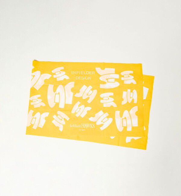 UNITED ARROWS green label relaxing「【別注】＜SoftBank HAWKS&times;INFIELDER DESIGN&times;GLR＞てぬぐい」|ハンカチ|