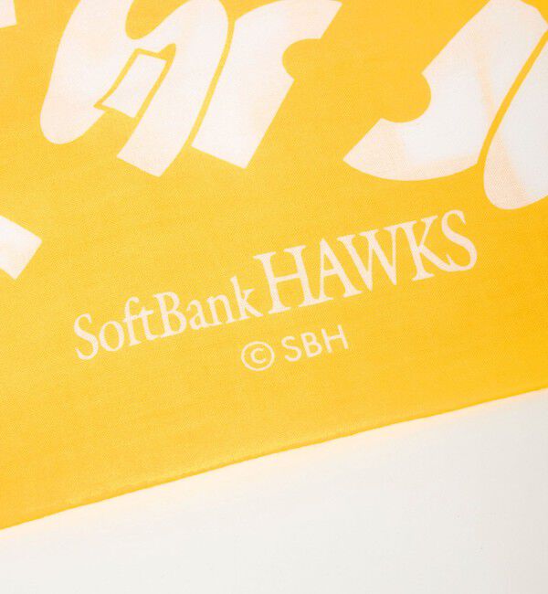 UNITED ARROWS green label relaxing「【別注】＜SoftBank HAWKS&times;INFIELDER DESIGN&times;GLR＞てぬぐい」|ハンカチ|