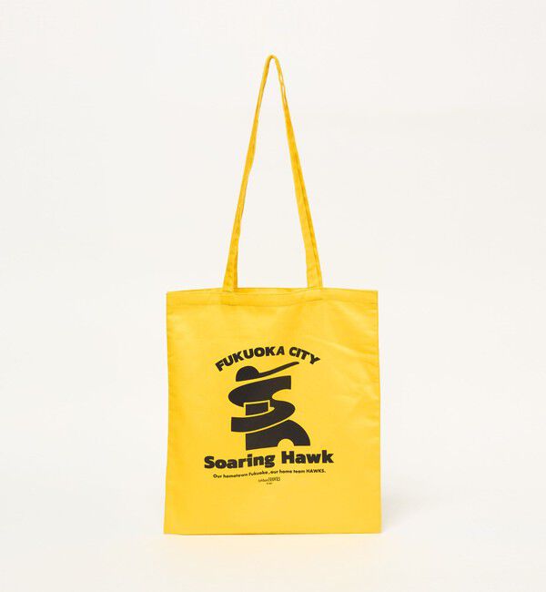 UNITED ARROWS green label relaxing「【別注】＜SoftBank HAWKS＞ アートプリントトートバッグ 」|トートバッグ|YELLOW