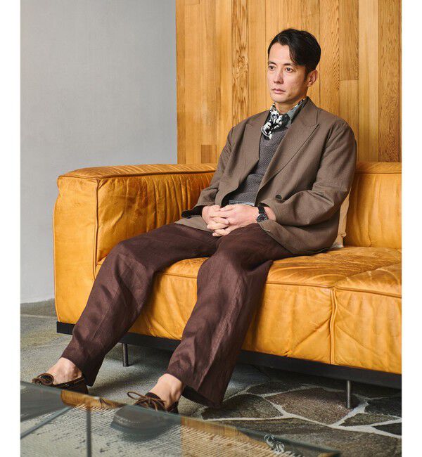 UNITED ARROWS green label relaxing「TR 和紙 ダブルブレスト ブレザー ジャケット」|テーラードジャケット|