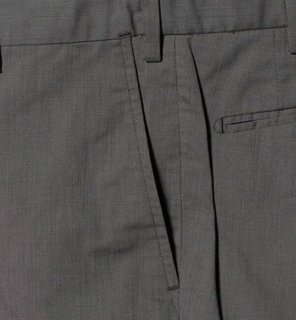 UNITED ARROWS green label relaxing「A+ COOL シャークスキン スタンダード アジャスター NP スラックス -ストレッチ・接触冷感・クリースキープ」|スラックス|