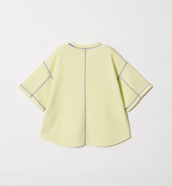 UNITED ARROWS green label relaxing「【スタメンシリーズ】ドライワッフル 配色ステッチ Tシャツ / キッズ  100cm-160cm」|Tシャツ・カットソー|