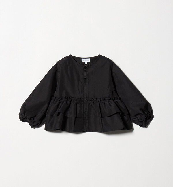 UNITED ARROWS green label relaxing「フリル ギャザーブルゾン / キッズ  100cm-160cm 撥水 UVカット 遮熱」|その他|