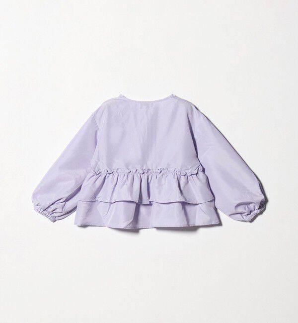 UNITED ARROWS green label relaxing「フリル ギャザーブルゾン / キッズ  100cm-160cm 撥水 UVカット 遮熱」|その他|