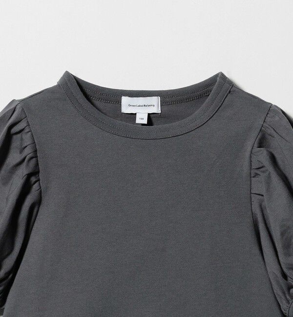 UNITED ARROWS green label relaxing「【スタメンシリーズ】パフスリーブ Tシャツ / キッズ  100cm-160cm」|Tシャツ・カットソー|