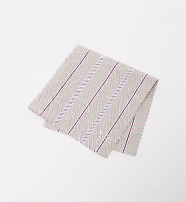 UNITED ARROWS green label relaxing「GLR ファイン エンブロイダリー 刺しゅう ハンカチ」|ハンカチ|BEIGE