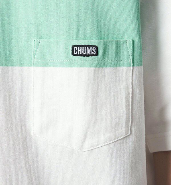 UNITED ARROWS green label relaxing「【別注】＜CHUMS＞GLR ライン ポケット 半袖 Tシャツ」|Tシャツ・カットソー|