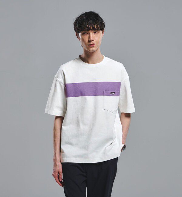 UNITED ARROWS green label relaxing「【別注】＜CHUMS＞GLR ライン ポケット 半袖 Tシャツ」|Tシャツ・カットソー|その他2