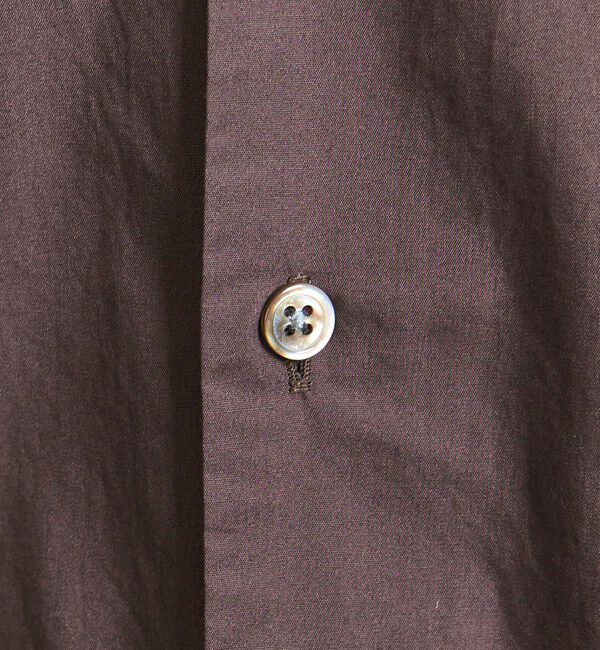 BEAUTY&YOUTH UNITED ARROWS「【WEB限定 WARDROBE SMART】コットン ワイドカラー スキッパー シャツ」|シャツ・ブラウス|