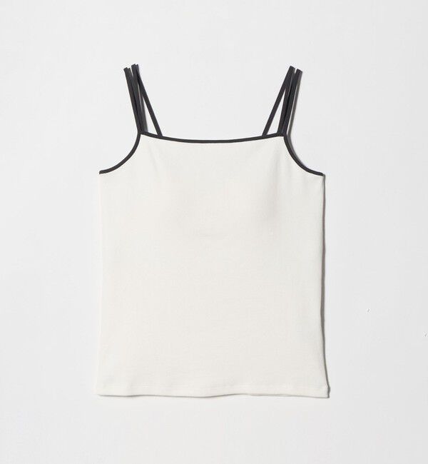 BEAUTY&YOUTH UNITED ARROWS「カラーパイピング 2ストラップ キャミソール」|Tシャツ・カットソー|