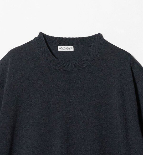BEAUTY&YOUTH UNITED ARROWS「フュージョン カラー ニット Tシャツ ウォッシャブル」|ニット・セーター|