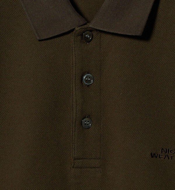 NICE WEATHER「＜NICE WEATHER＞ミニ ポロシャツ」|ポロシャツ|