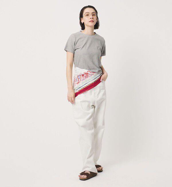 BEAUTY&YOUTH UNITED ARROWS「コットンポリエステル ラメ ショートスリーブ カットソー」|Tシャツ・カットソー|