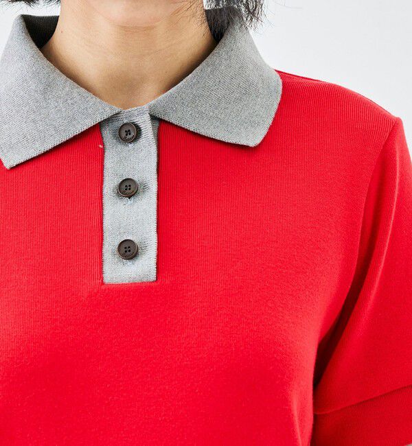 Edition「コットンモダール フライス ポロ」|ポロシャツ|