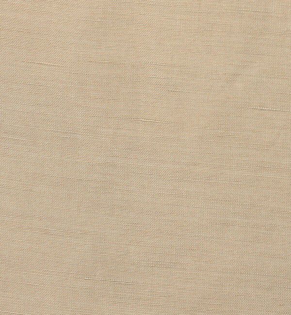 GALERIE VIE「リネンキュプラシルクコンパクト タックパンツ」|その他|