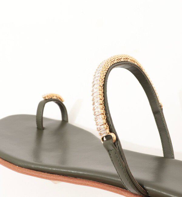 NOLLEY'S「【il Sandalo of capri/イル サンダロ オブ カプリ】フィンガーフックフラットサンダル」|サンダル|