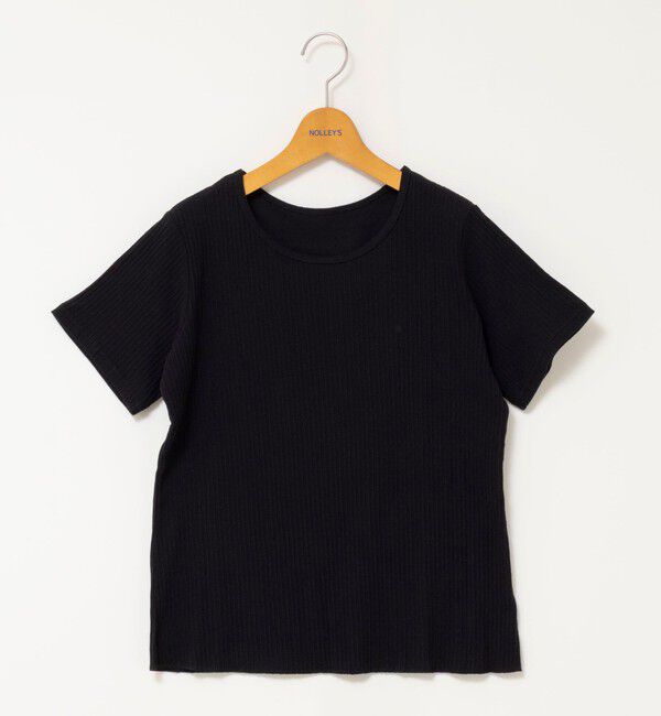 NOLLEY'S「ウォッシャブルバックデザインリブＴシャツ」|Tシャツ・カットソー|