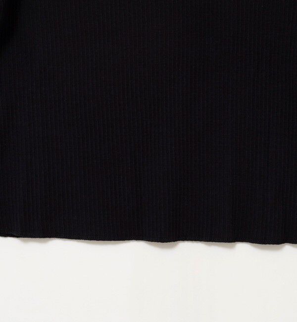 NOLLEY'S「ウォッシャブルバックデザインリブＴシャツ」|Tシャツ・カットソー|