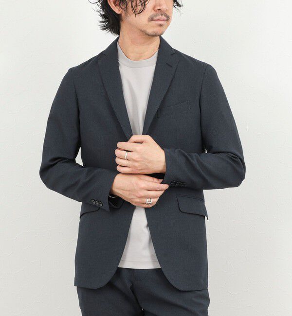 NOLLEY'S goodman「《ビジカジ/セットアップ対応》TRABEST サッカーテーラードジャケット 26SS」|テーラードジャケット|