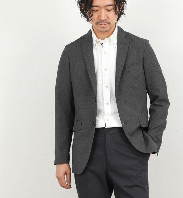 NOLLEY'S goodman「《ビジカジ/セットアップ対応》TRABEST サッカーテーラードジャケット 26SS」|テーラードジャケット|