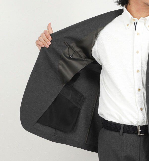 NOLLEY'S goodman「《ビジカジ/セットアップ対応》TRABEST サッカーテーラードジャケット 26SS」|テーラードジャケット|