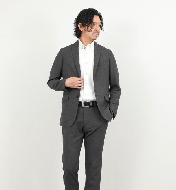 NOLLEY'S goodman「《ビジカジ/セットアップ対応》TRABEST サッカーテーラードジャケット 26SS」|テーラードジャケット|