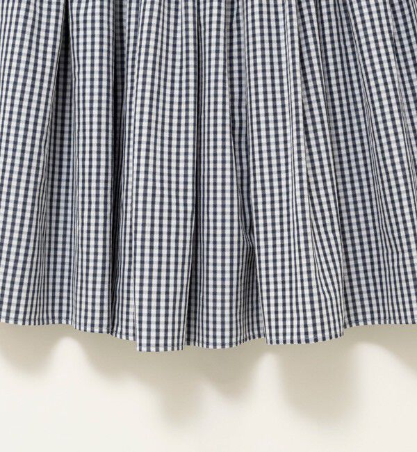 MAQWEL「【MAQWEL/マクウェル】ウォッシャブルチェックスカート」|フレア|