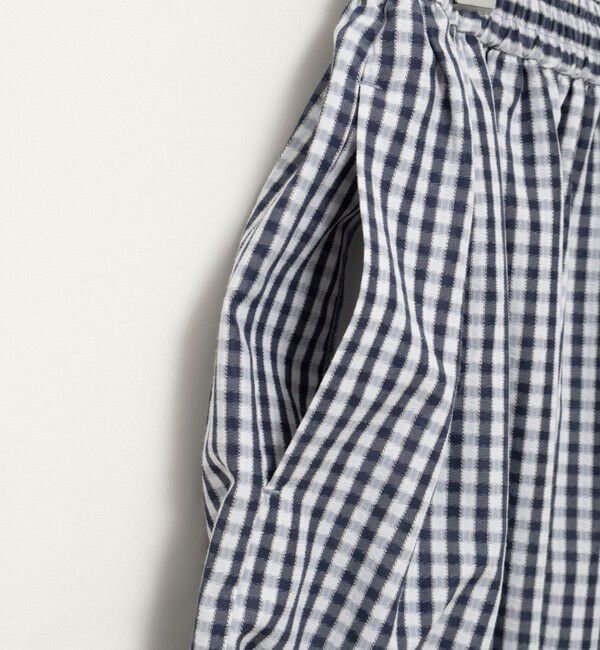 MAQWEL「【MAQWEL/マクウェル】ウォッシャブルチェックスカート」|フレア|