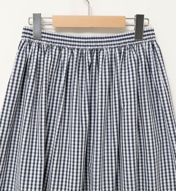 MAQWEL「【MAQWEL/マクウェル】ウォッシャブルチェックスカート」|フレア|