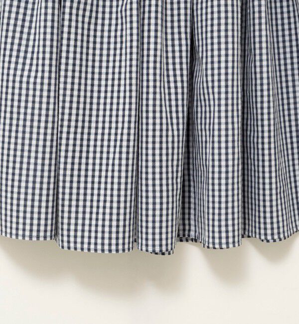 MAQWEL「【MAQWEL/マクウェル】ウォッシャブルチェックスカート」|フレア|