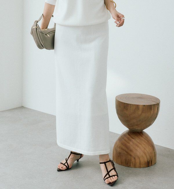  「【セットアップ可】ギマコットンセミマーメイドスカート」|スカート|