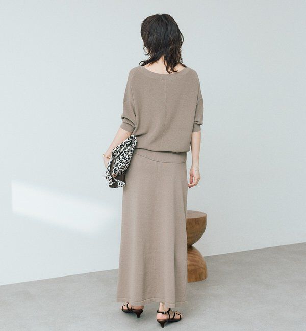  「【セットアップ可】ギマコットンセミマーメイドスカート」|スカート|