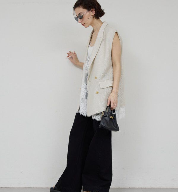  「コードレースキャミチュニック」|シャツ・ブラウス|