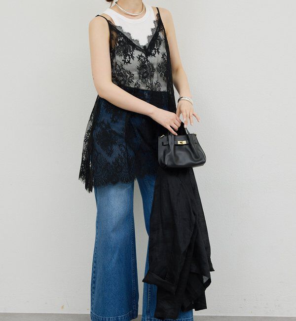  「コードレースキャミチュニック」|シャツ・ブラウス|