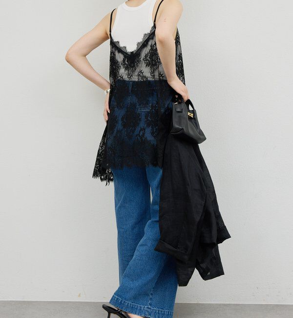  「コードレースキャミチュニック」|シャツ・ブラウス|