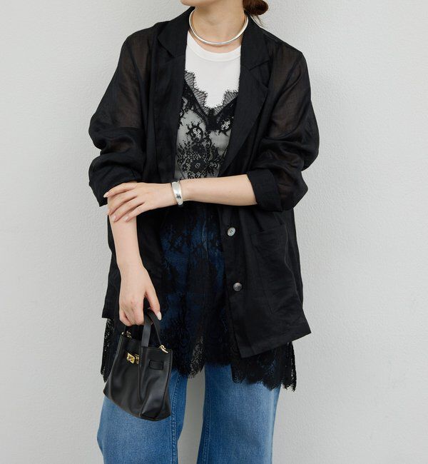  「コードレースキャミチュニック」|シャツ・ブラウス|
