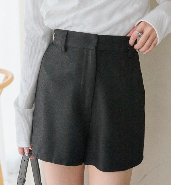  「TRショートパンツ」|チノ|ブラック