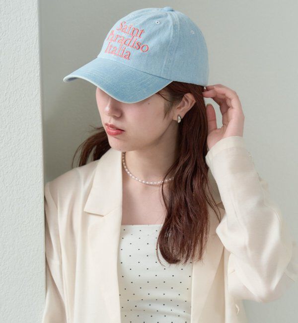  「デニムロゴキャップ」|ハット|