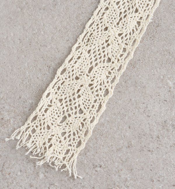  「レースタイ付きストローハット」|ハット|