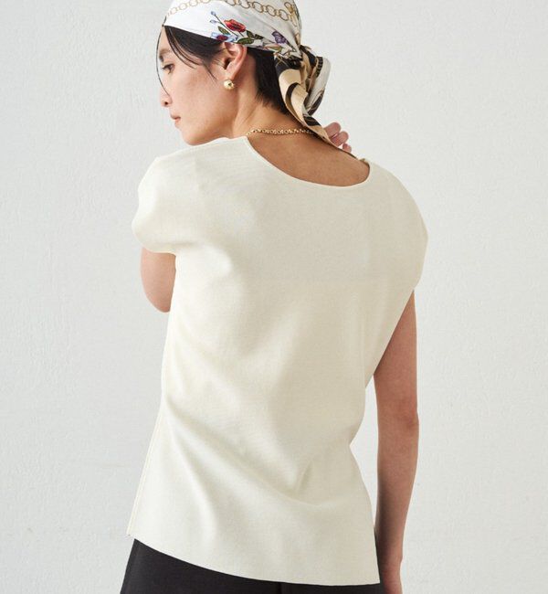  「2WAYツヤニット」|ニット・セーター|