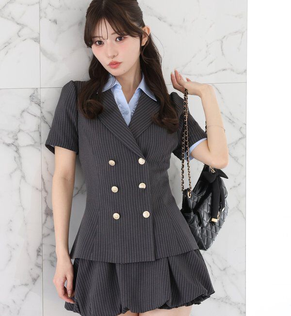  「【セットアップ可能】バルーンミニスカパン／SMサイズ」|スカート|