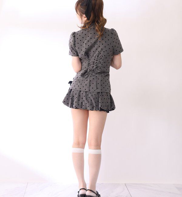  「【セットアップ可能】バルーンミニスカパン／SMサイズ」|スカート|