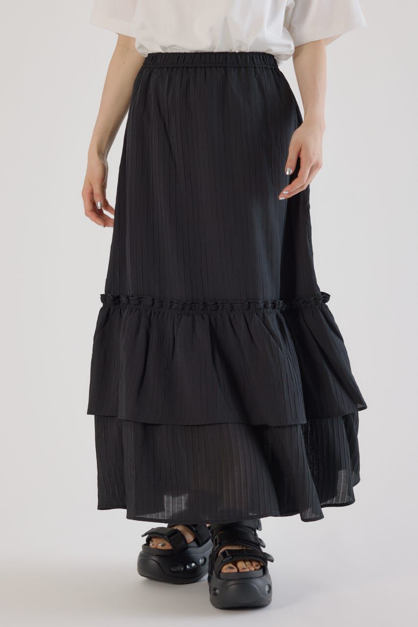 RODEO CROWNS「フリルスカート」|スカート|BLK