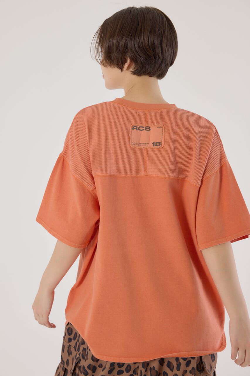 RODEO CROWNS「ワッフルコンビカットトップス」|Tシャツ・カットソー|